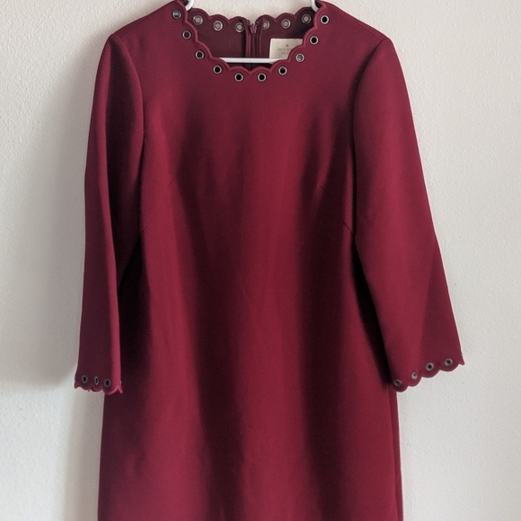 New Kate Spade grommet trim shift dress size 10 - Picture 6 of 8